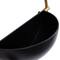 Set of 3 Black Iron Contemporary Planters, 15" x 14" x 5"